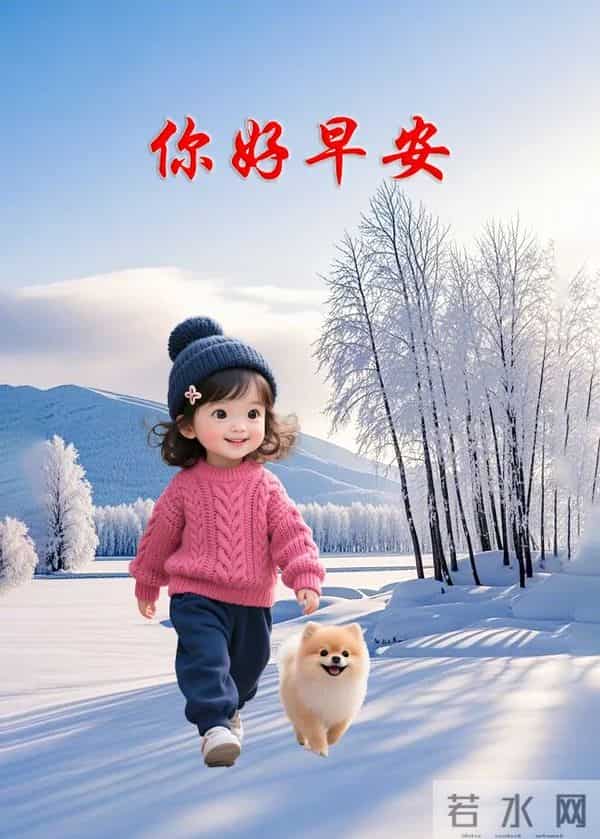 高清雪景美图，送上冬的早安祝福