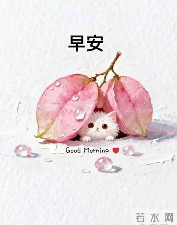 早上好早安祝福美图-冬藏福气，岁有余庆