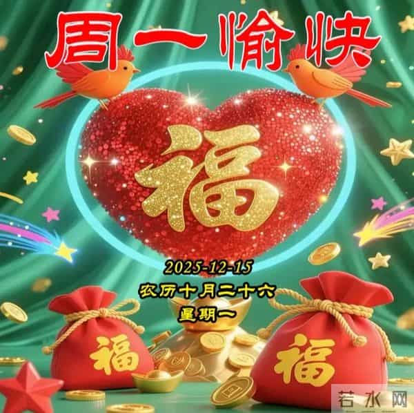 周一早安图片-一声早安，全家平安。一声祝福，全家幸福