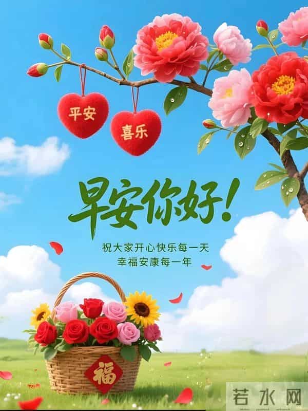 18句清晨暖心祝福,晨光送暖、惦念相伴,愿你平安顺遂,笑口常开