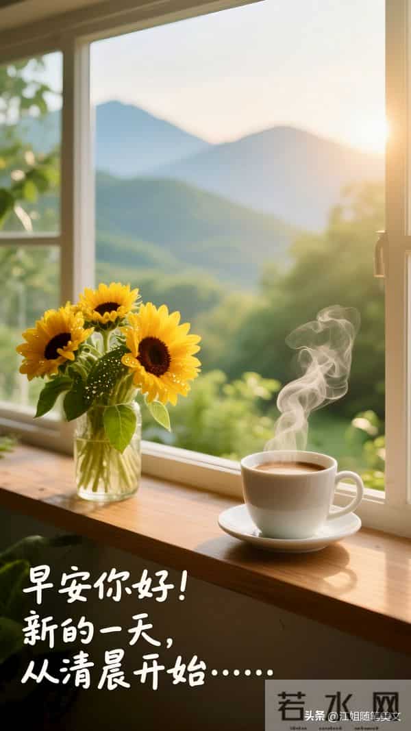 早安- 问一声冬安，添一件暖衣，愿寒风绕路，暖阳常栖