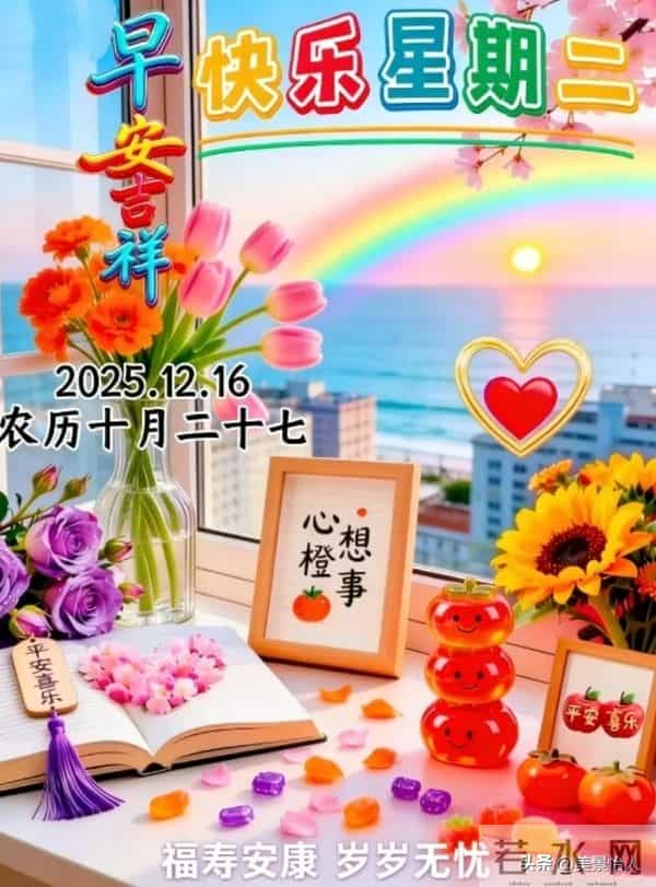 2025.12.16号周二早安祝福美图