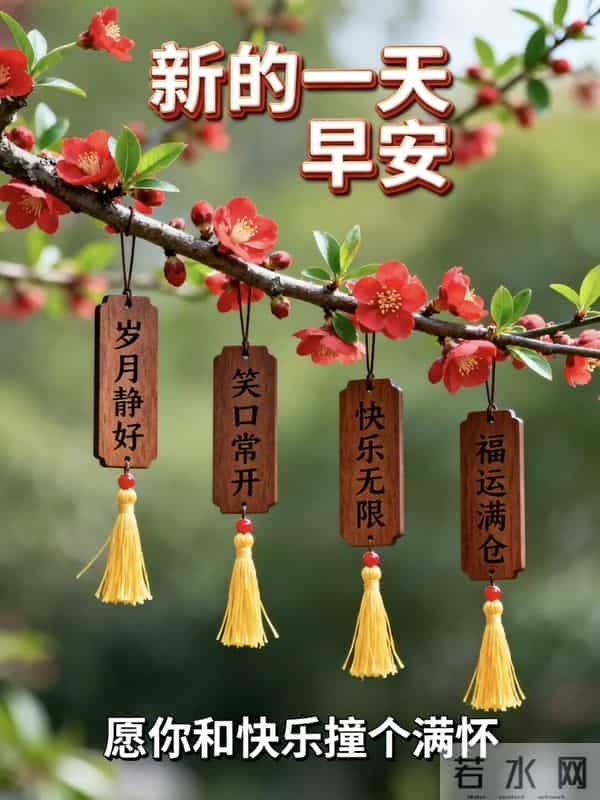 25句暖心早安祝福，岁月流转，情谊不变，愿你平安周全，好运相随