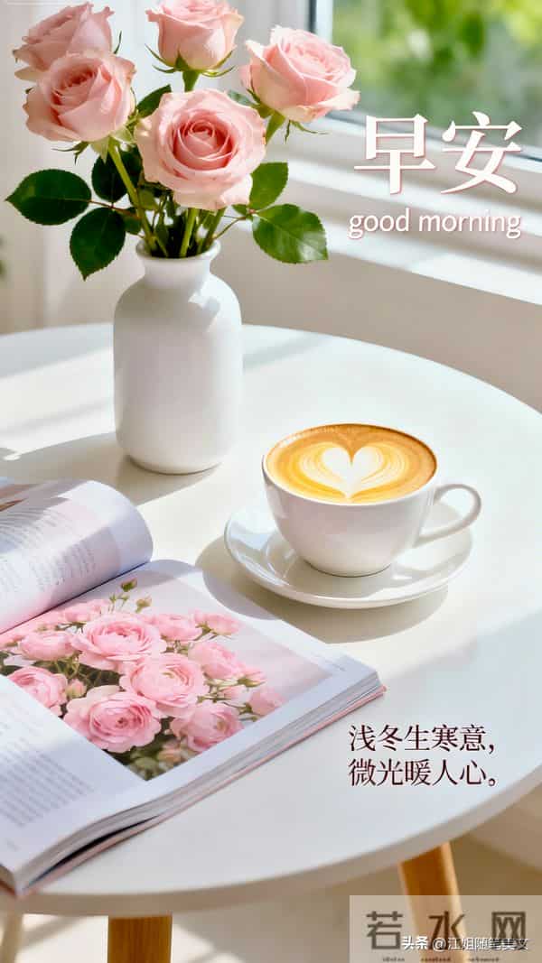 早安- 问一声冬安，添一件暖衣，愿寒风绕路，暖阳常栖