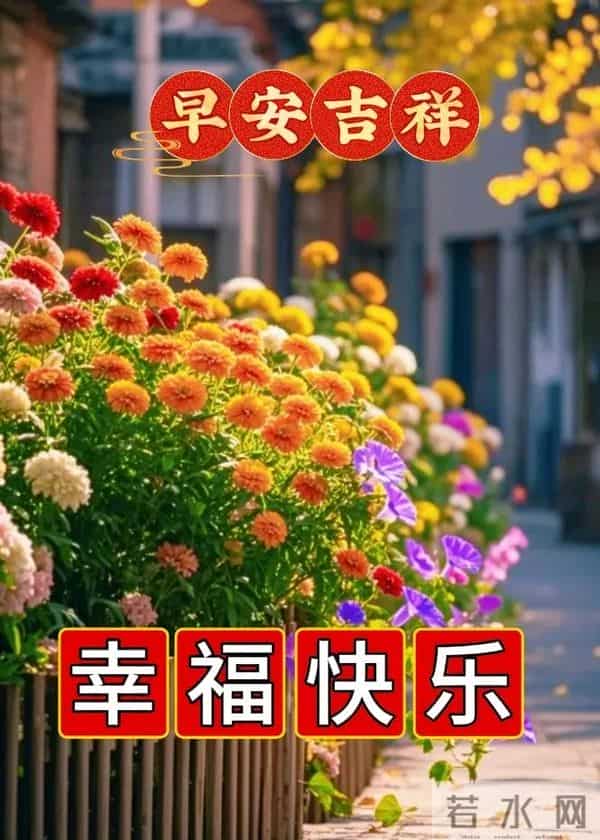 周二早安,祝愿天天开心,没有烦恼。心宽知足,身体倍棒。