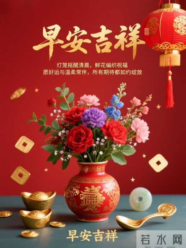 25句暖心早安祝福，岁月流转，情谊不变，愿你平安周全，好运相随