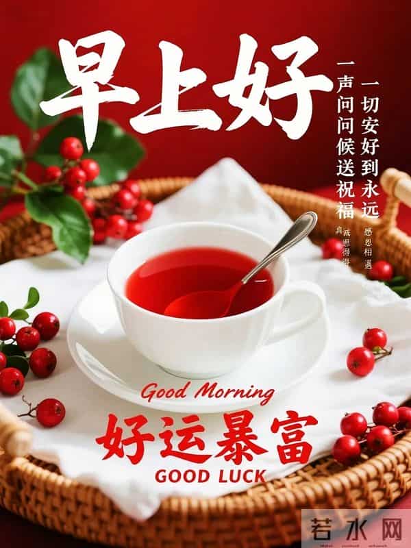 19句温馨早安祝福,晨光送暖入心怀,愿你岁岁无忧,四季安然