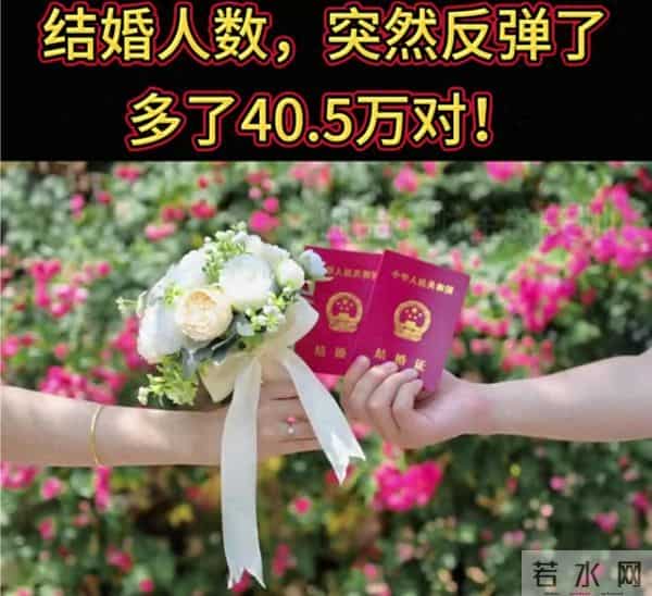 结婚人数逆转了！全国结婚人数突然暴涨23%，背后原因耐人寻味！