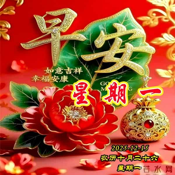 周一早安-真情在联系中相守，安康在笑声中拥有