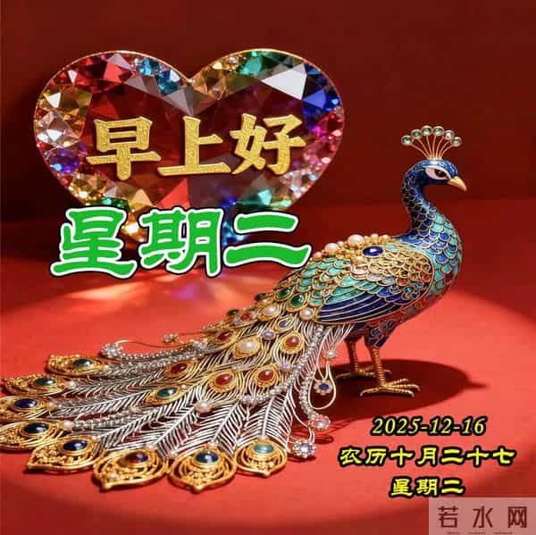 周二早安美图-日日送达的，是祝福；暖暖相伴的，是我们。