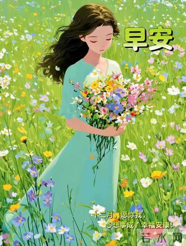 2025.12.15冬天周一早安愉快！最新精美周一早上好温馨祝福语图片