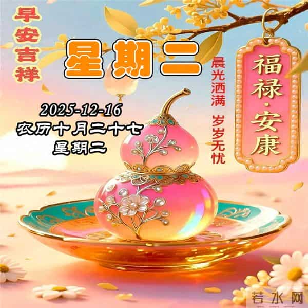 周二早安图片-盼你时时怀暖意，一路花开向朝阳！