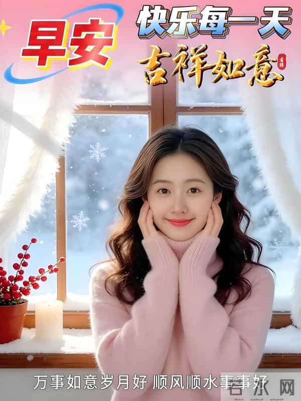 朋友圈最受欢迎的早安句子，干净治愈，适合冬天周一早上发朋友