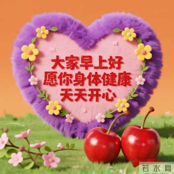 早安祝福大全- 生活总有起落,保持微笑,低谷时沉淀,高峰时绽放