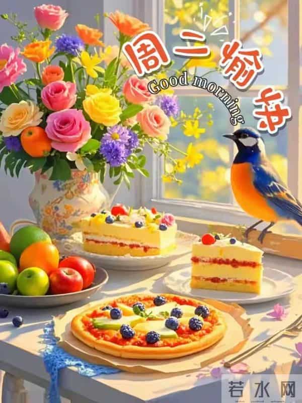 2025.12.16 冬天周二早安愉快！最新精美周二早上好温馨祝福语图片