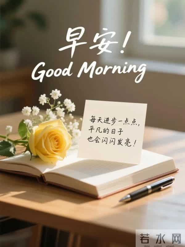 25句暖心早安祝福，岁月流转，情谊不变，愿你平安周全，好运相随