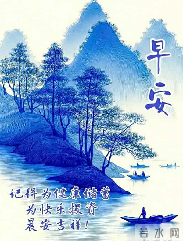 早上好早安祝福美图-冬藏福气，岁有余庆