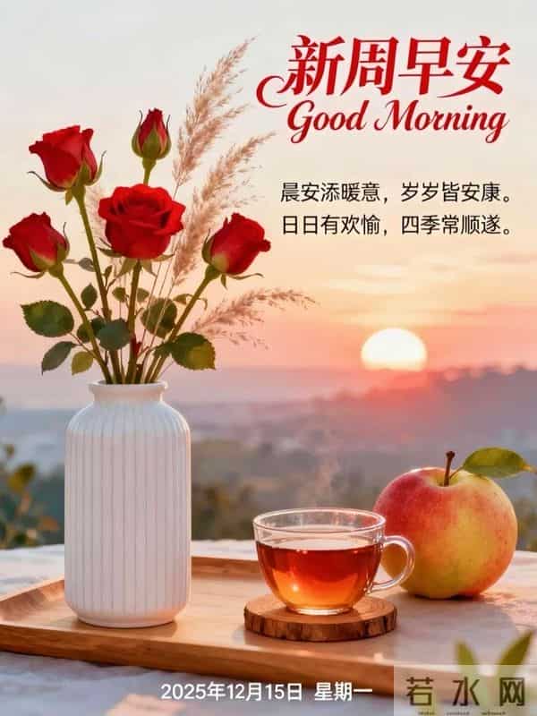 “周一早上好，请发一条字字暖心的朋友圈”