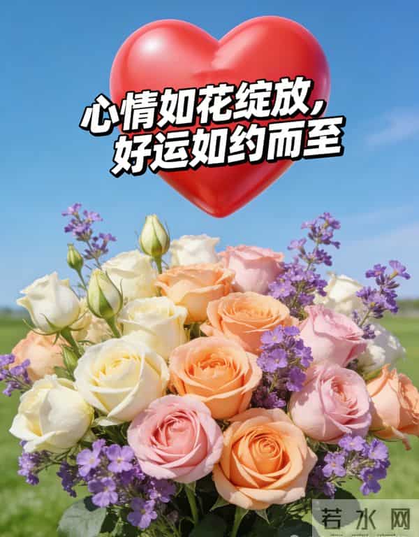 早安祝福大全- 生活总有起落,保持微笑,低谷时沉淀,高峰时绽放