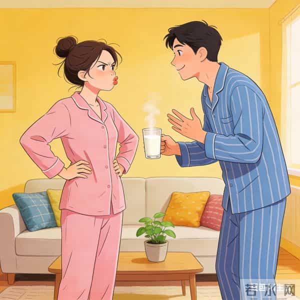 昨天为了发泄我心中那莫名的火焰，我欺负了老公