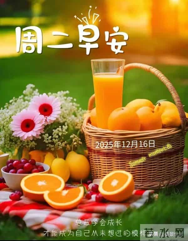 2025.12.16号周二早安祝福美图