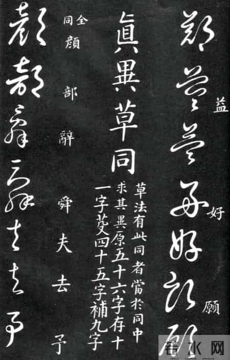 草书的奇字、怪字和异同字，学会这些，草书又能上一个台阶