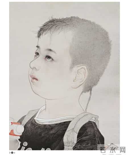 非常精微的工笔人物画！