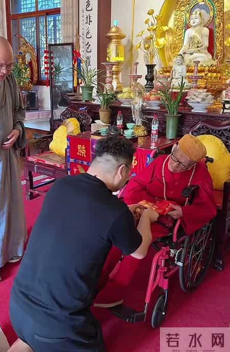 突发！安徽高僧妙安长老圆寂，世寿103岁，2个月前摸顶已力不从心