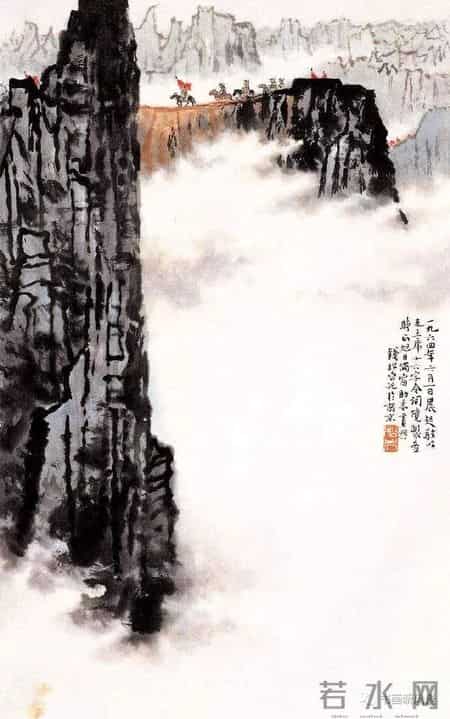 这20幅山水，构图奇险，震撼心灵！