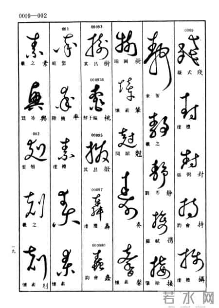 草书查真大字典:普通人学草书的笨办法,才是最快的聪明路