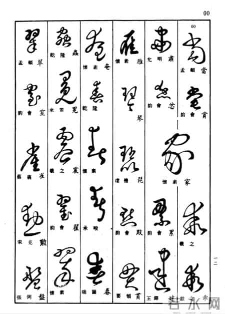 草书查真大字典:普通人学草书的笨办法,才是最快的聪明路