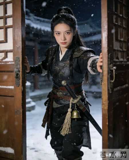 文笔挑战，上联：故人踏雪至，下联你敢来战？