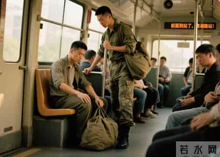 28岁退伍兵没给69岁大爷让座，全车人唾骂，他拿出一布包众人傻眼