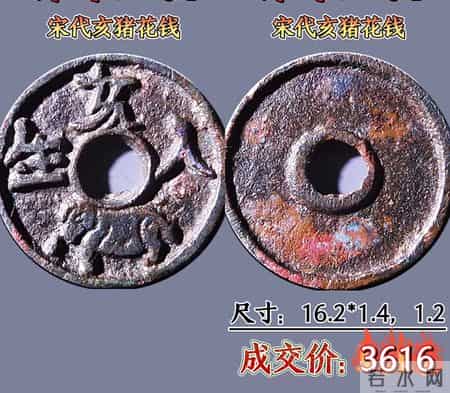 近期各朝代花钱拍卖成交价格前23名