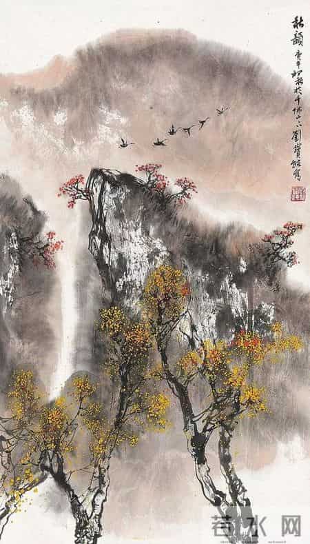 画山高水长，还得是刘宝纯，那气势太震撼了！
