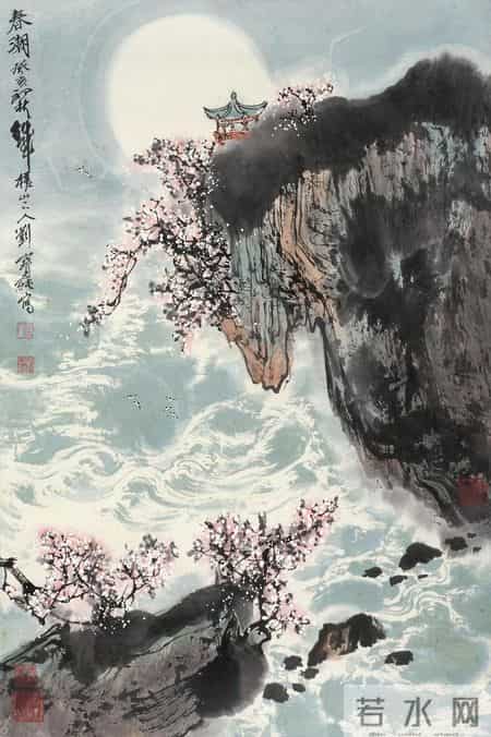 画山高水长，还得是刘宝纯，那气势太震撼了！