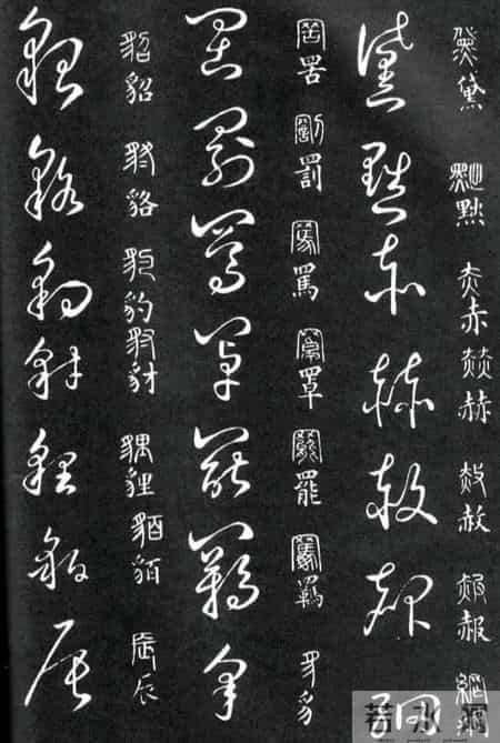 草书的奇字、怪字和异同字，学会这些，草书又能上一个台阶
