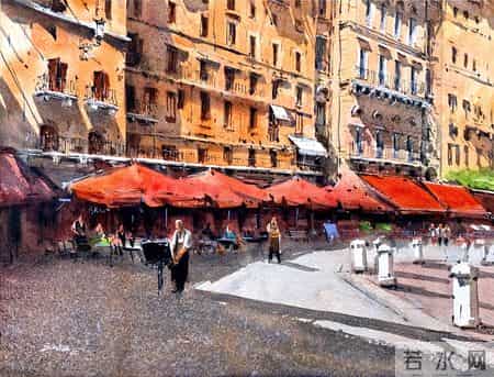 无名无景,他偷偷成画家,成普通人“天花板”,把透明美画到极致