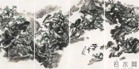 广东省中国画学会会长方土作品