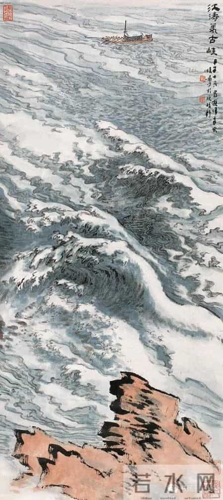 这20幅山水，构图奇险，震撼心灵！