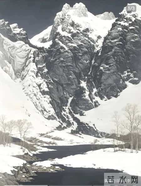 收集的40幅有意境的山水，供各位画友赏临