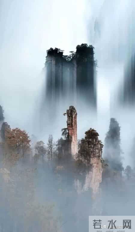 收集的40幅有意境的山水，供各位画友赏临