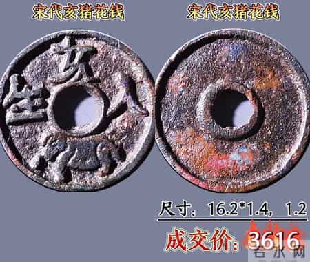 近期各朝代花钱拍卖成交价格前23名