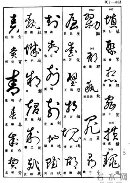 草书查真大字典:普通人学草书的笨办法,才是最快的聪明路