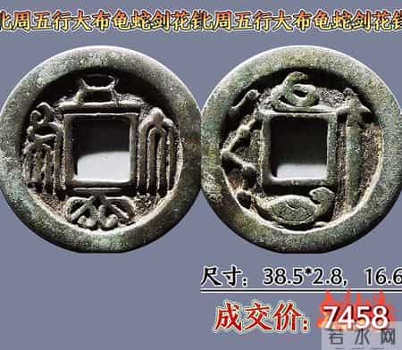 近期各朝代花钱拍卖成交价格前23名