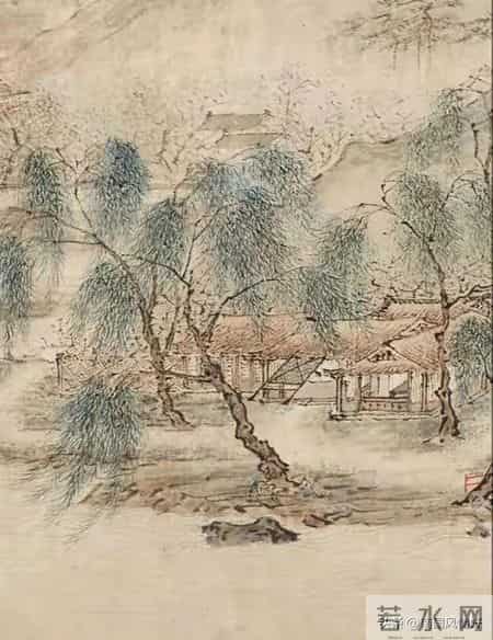 南京博物馆名画惊现拍卖行，标价8800万，明代仇英的《江南春》