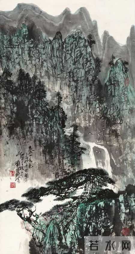 画山高水长，还得是刘宝纯，那气势太震撼了！