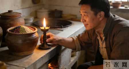 厨房聚财气！灶王爷点拨：不论大小，灶台摆3物旺财守福