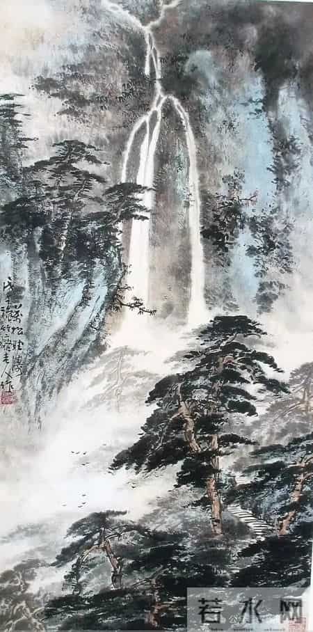 笔下山河多锦绣，山水画卷醉人心