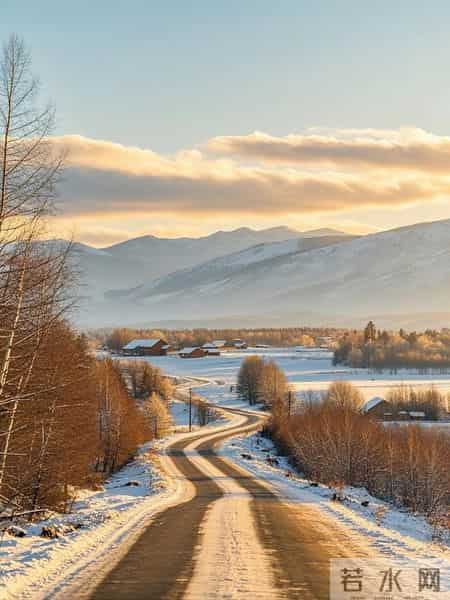 清代诗人笔下的经典冬日小诗，万峰寒翠里，一点夕阳红。